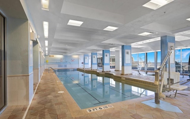 2700 N Atlantic Ave Unit 423, Daytona Beach, FL 32118 - view of indoor pool