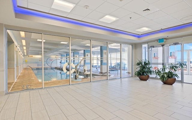 2700 N Atlantic Ave Unit 423, Daytona Beach, FL 32118 - lobby featuring a paneled ceiling