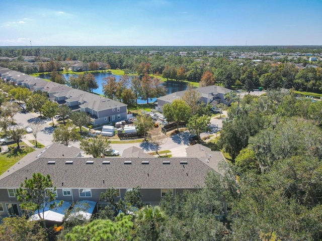 679 Mount Olympus Blvd, New Smyrna Beach, FL 32168 - aerial view of residential area featuring a large body of water