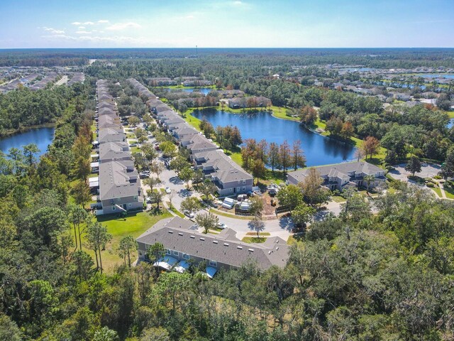 679 Mount Olympus Blvd, New Smyrna Beach, FL 32168 - aerial view of property's location featuring a nearby body of water, nearby suburban area, and a forest