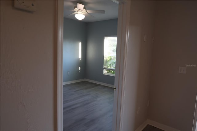 interior space featuring hardwood / wood-style flooring