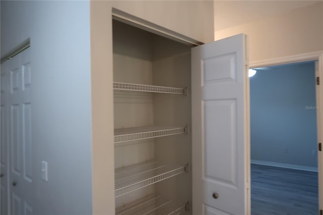 view of closet