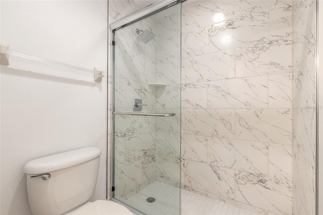 2266 Hawks Cove Cir, New Smyrna Beach, FL 32168 - bathroom with a marble finish shower and toilet