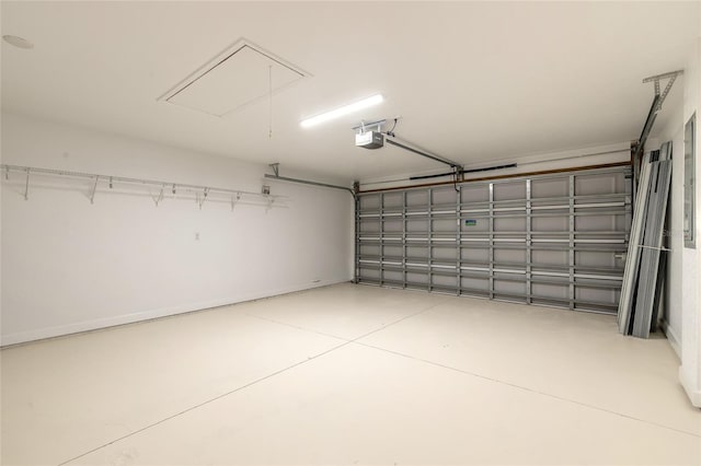 2266 Hawks Cove Cir, New Smyrna Beach, FL 32168 - garage featuring a garage door opener