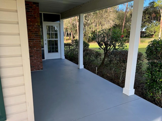 view of patio