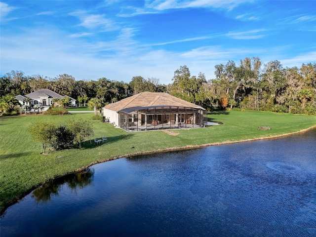 property view of water