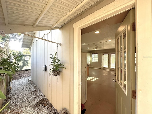 view of hallway