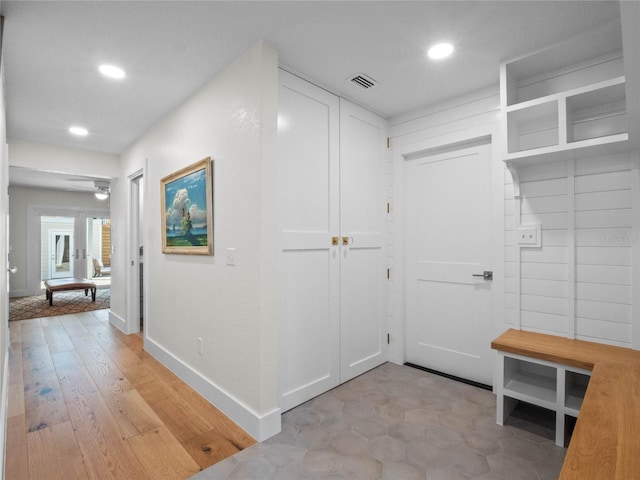 view of mudroom