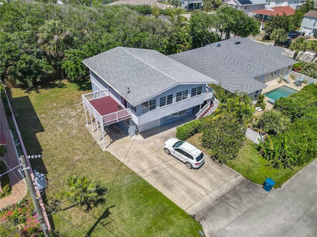 824 Garfish Ave, New Smyrna Beach, FL 32169 - view from above of property