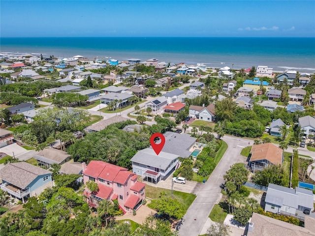 824 Garfish Ave, New Smyrna Beach, FL 32169 - aerial view of residential area with a large body of water