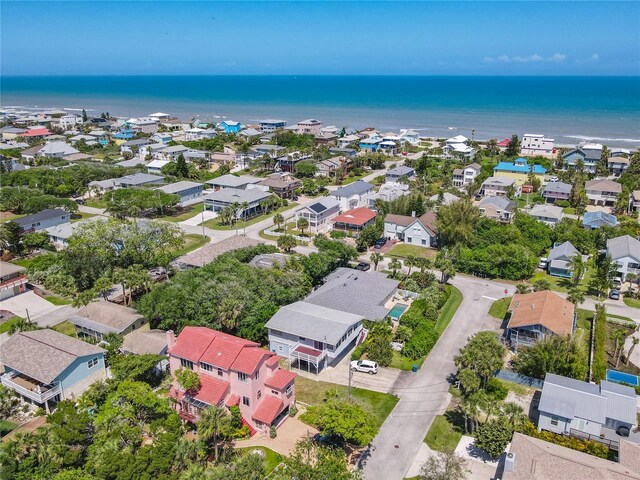 824 Garfish Ave, New Smyrna Beach, FL 32169 - aerial view of residential area with a large body of water