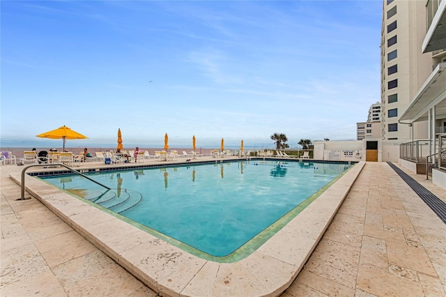 5201 S Atlantic Ave Unit 809A, New Smyrna Beach, FL 32169 - view of community pool