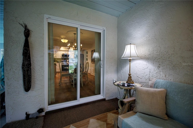 view of sitting room