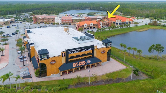 1653 N US Highway 1 Unit 201, Ormond Beach, FL 32174 - drone / aerial view of a nearby body of water