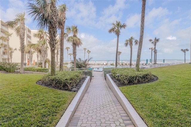 2401 S Atlantic Ave Unit C206, New Smyrna Beach, FL 32169 - view of property's community with a water view