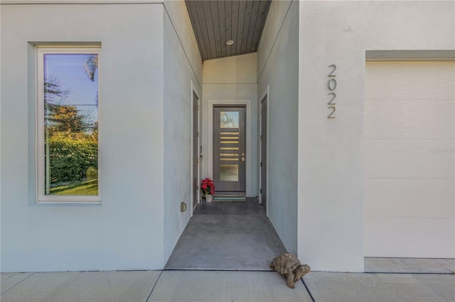 view of property entrance