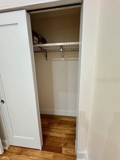 view of closet