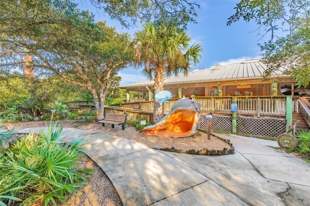 view of jungle gym