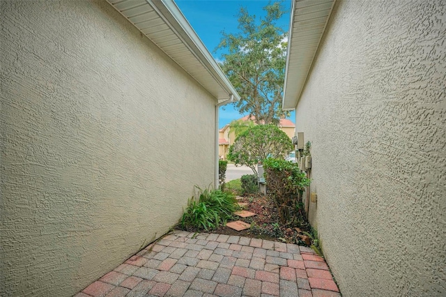 view of home's exterior