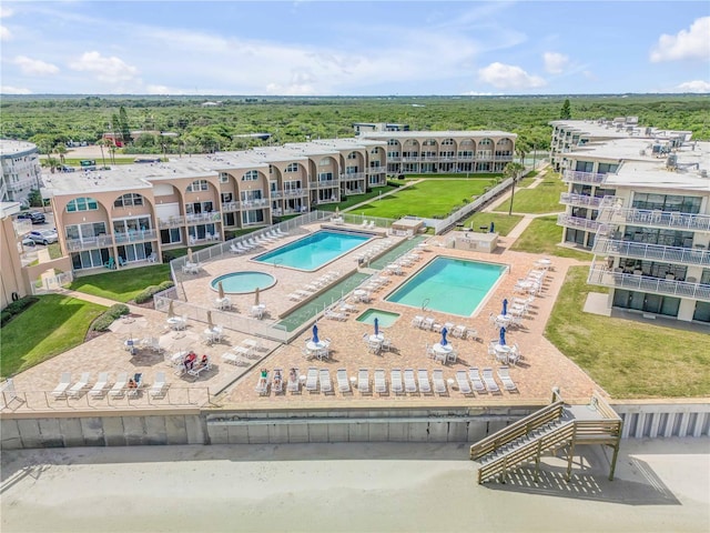 4811 Saxon Dr Unit C102, New Smyrna Beach, FL 32169 - bird's eye view
