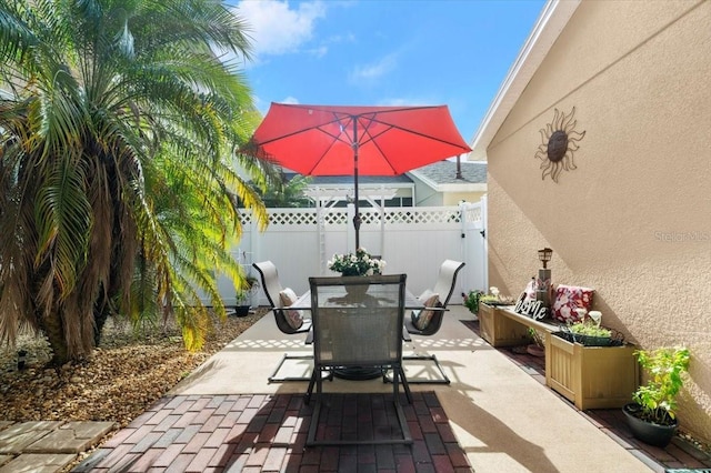 view of patio / terrace