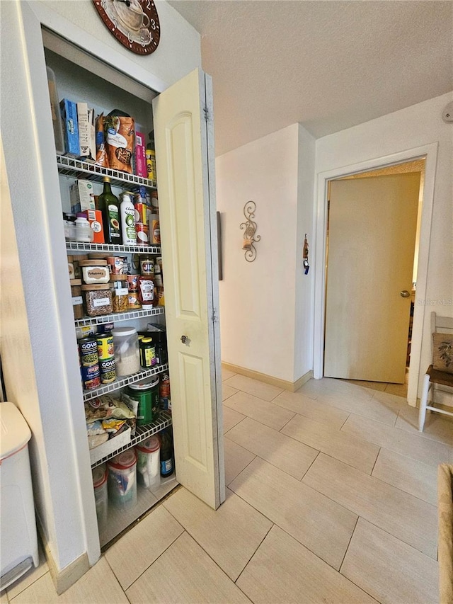 view of pantry