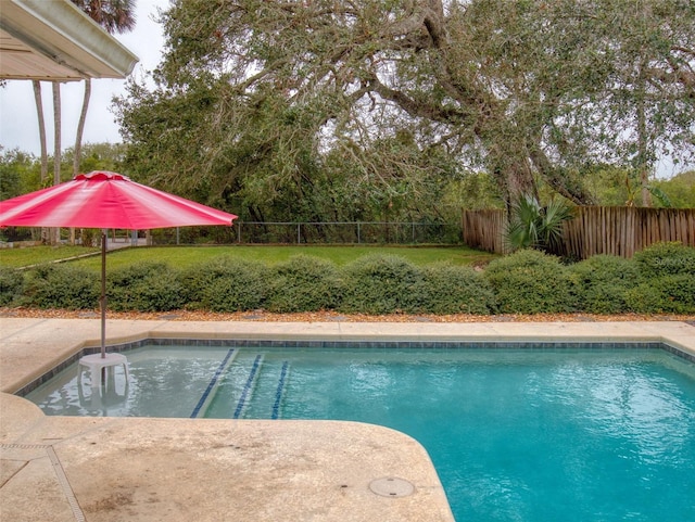 view of swimming pool