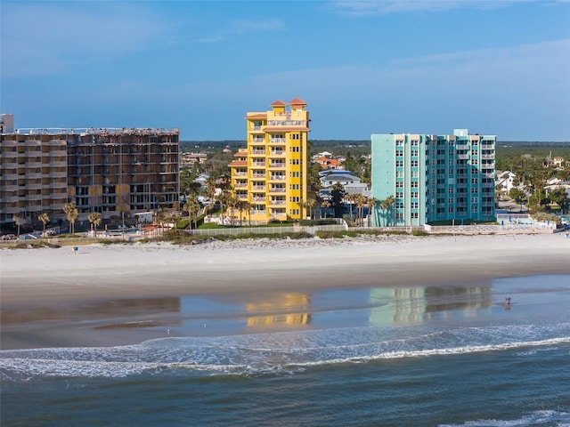 water view featuring a view of the beach