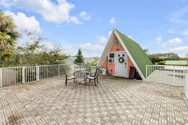 view of patio