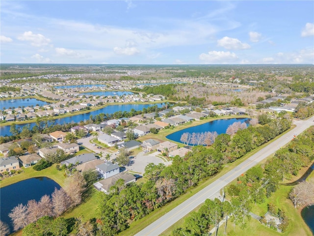 2707 Atlantis Dr, New Smyrna Beach, FL 32168 - birds eye view of property featuring a water view