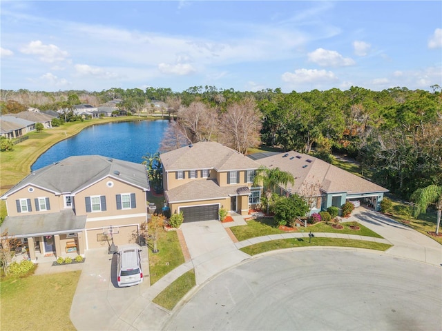 2707 Atlantis Dr, New Smyrna Beach, FL 32168 - drone / aerial view featuring a water view