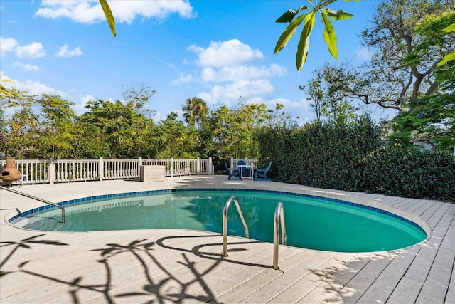 view of swimming pool