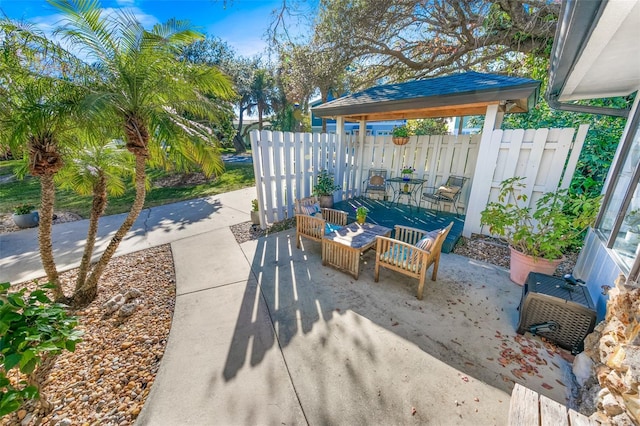 view of patio / terrace