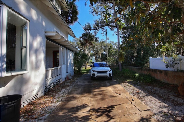 view of property exterior