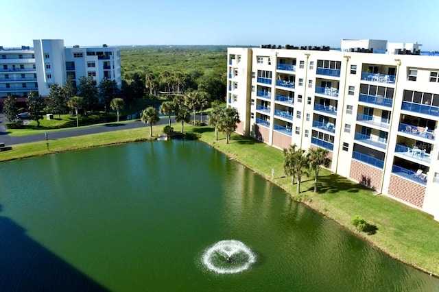 property view of water