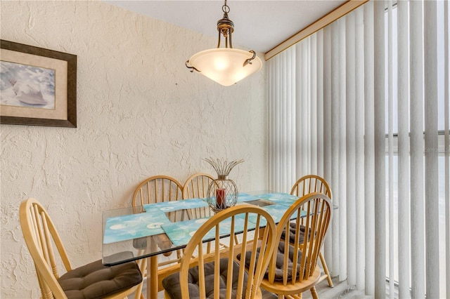 view of dining room