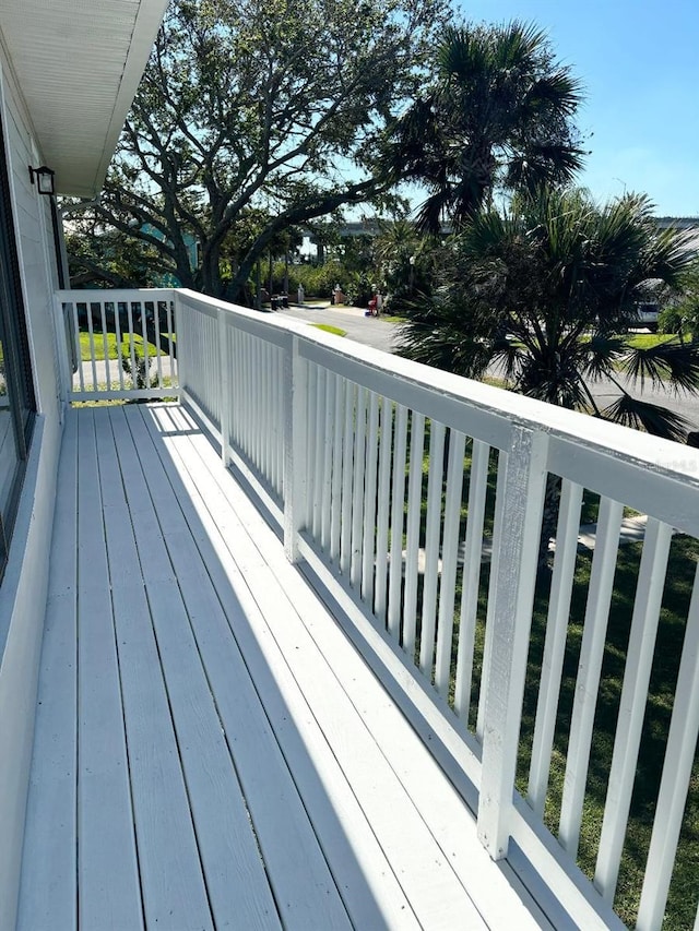 view of deck