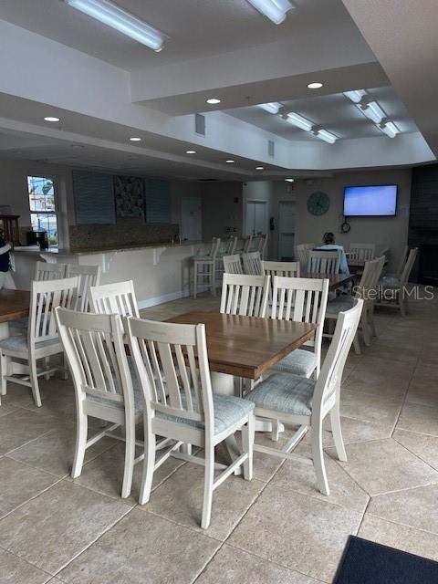 view of dining room