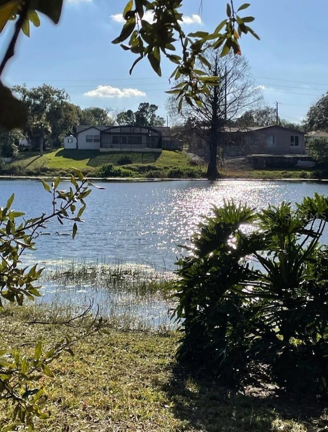 view of water feature