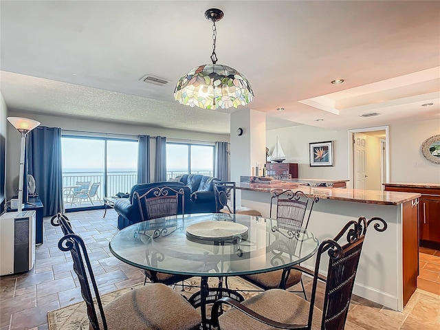 view of dining area