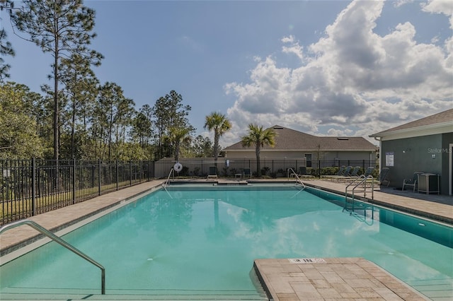 pool with fence