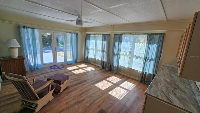 26 Birdie Dr, New Smyrna Beach, FL 32168 - sunroom / solarium featuring a healthy amount of sunlight and ceiling fan