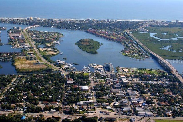 26 Birdie Dr, New Smyrna Beach, FL 32168 - bird's eye view featuring a water view