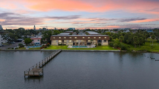 property view of water