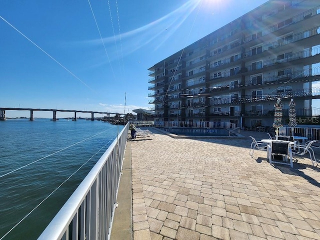 101 N Riverside Dr Unit 2090, New Smyrna Beach, FL 32168 - water view with a notable bridge