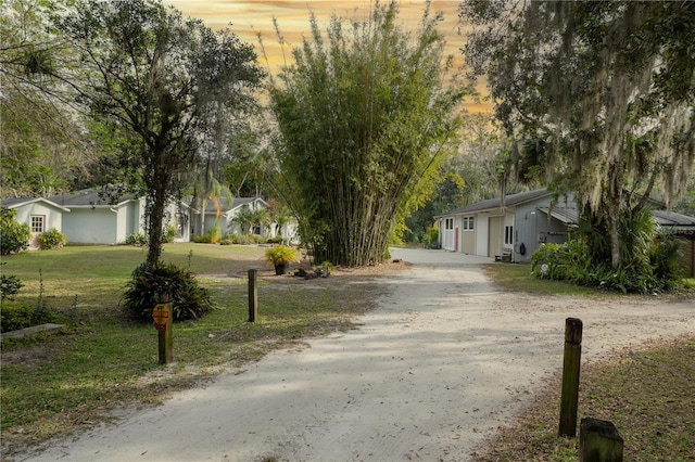 2576 Shilo Glynn Ln, New Smyrna Beach, FL 32168 - view of dirt / gravel driveway