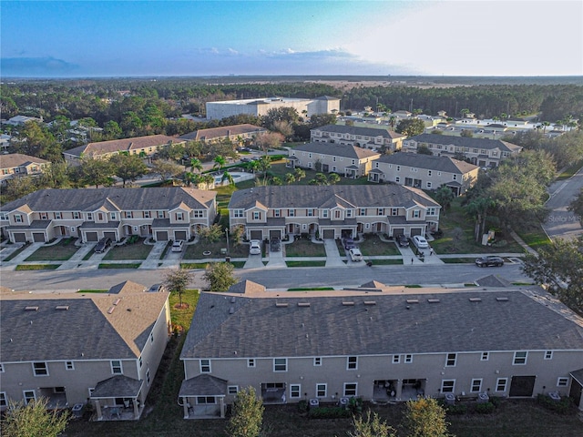 drone / aerial view featuring a residential view