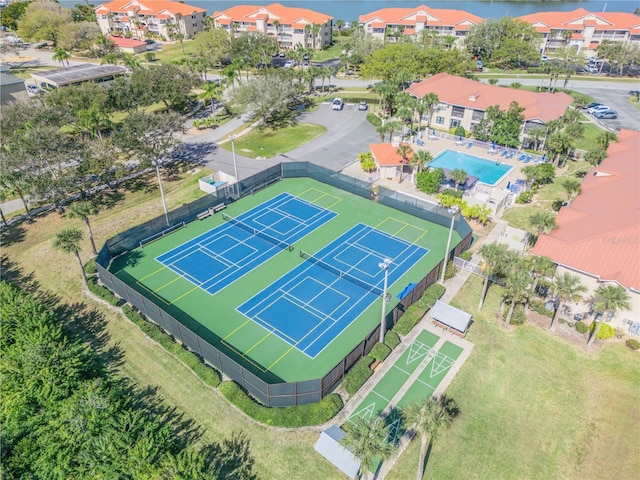 407 Bouchelle Dr Unit 205, New Smyrna Beach, FL 32169 - aerial view with a residential view