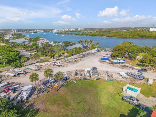 407 Bouchelle Dr Unit 205, New Smyrna Beach, FL 32169 - aerial view featuring a water view