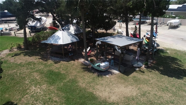 407 Bouchelle Dr Unit 205, New Smyrna Beach, FL 32169 - view of yard